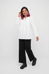 elegante katoenen blouse  777008 - Ozai N Kü