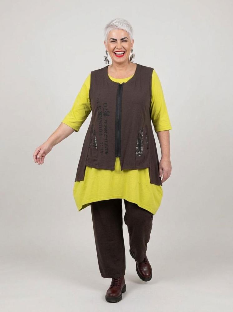 comfortabele katoenen tuniek 252314 - Sinne Design