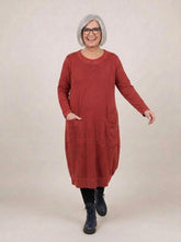 comfortabele katoenen casual jurk 2426001 - Sinne Design