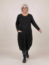 comfortabele katoenen casual jurk 2426001 - Sinne Design