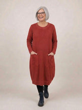 comfortabele katoenen casual jurk 2426001 - Sinne Design
