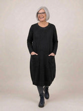 comfortabele katoenen casual jurk 2426001 - Sinne Design