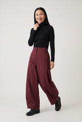 moderne broek met hoge taille en wijde pijpen 777027 - Ozai N Kü