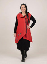 asymmetrische tuniek met rits 2128001 - Sinne Design