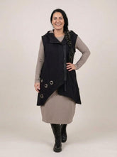 asymmetrische tuniek met rits 2128001 - Sinne Design