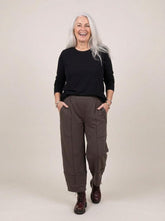 comfortabele katoenen stretchbroek 252101 - Sinne Design