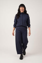 wijde broek met elastische tailleband 777050 - Ozai N Kü