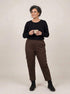 comfortabele katoenen cargo broek 2421011 - Sinne Design