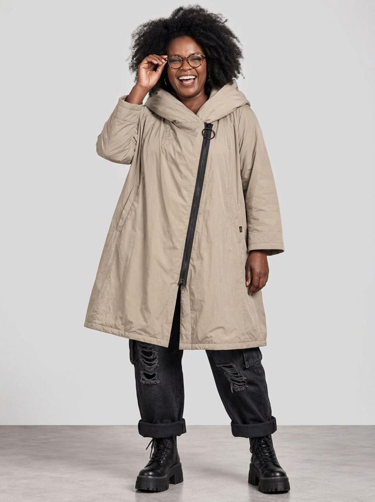 stijlvolle micropolyester winterjas 2224010aw - Sinne Design
