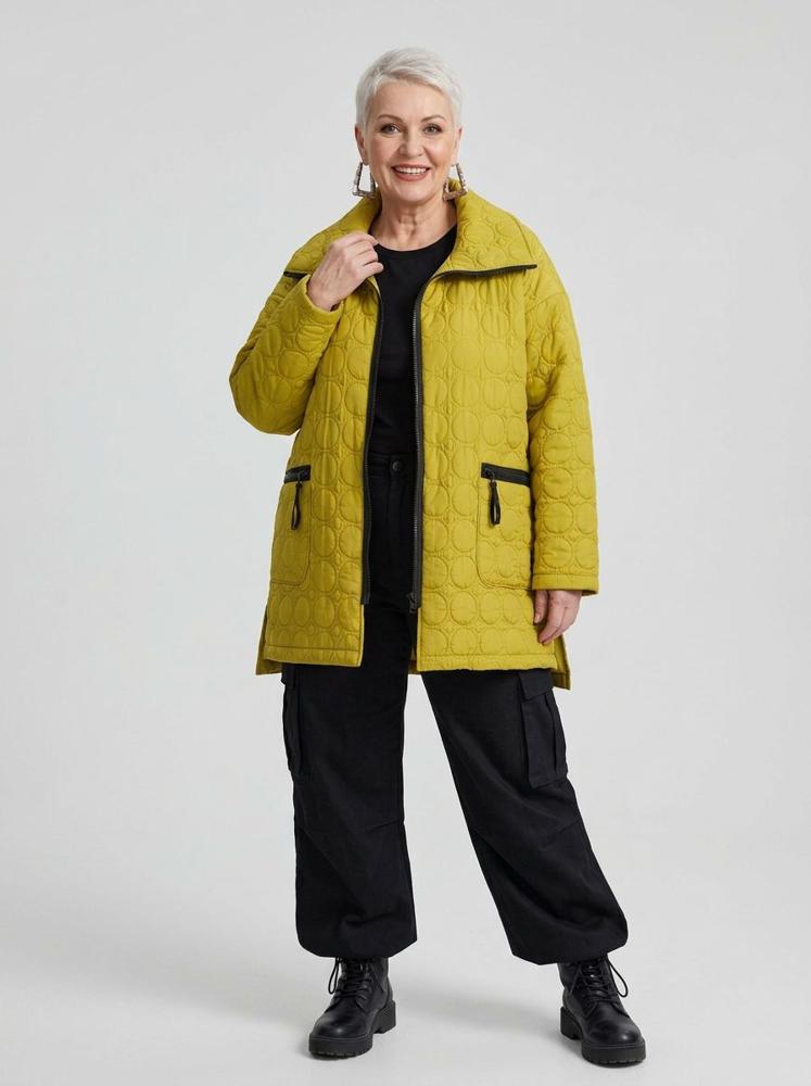 stijlvolle micropolyester jas 2324010aw - Sinne Design