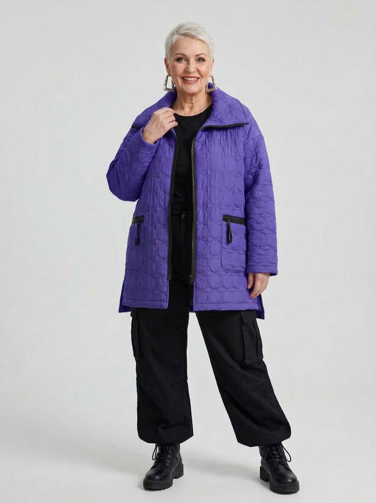 stijlvolle micropolyester jas 2324010aw - Sinne Design