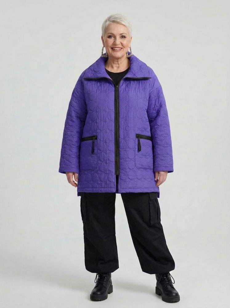 stijlvolle micropolyester jas 2324010aw - Sinne Design