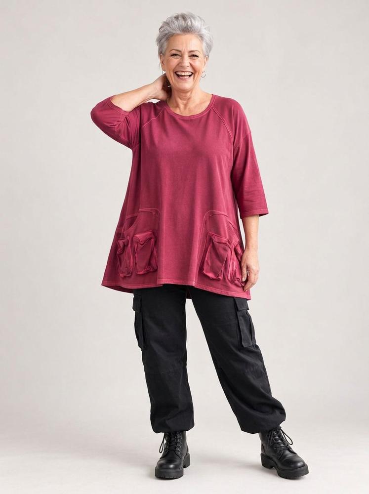 comfortabel katoen-lycra shirt 2423017aw - Sinne Design