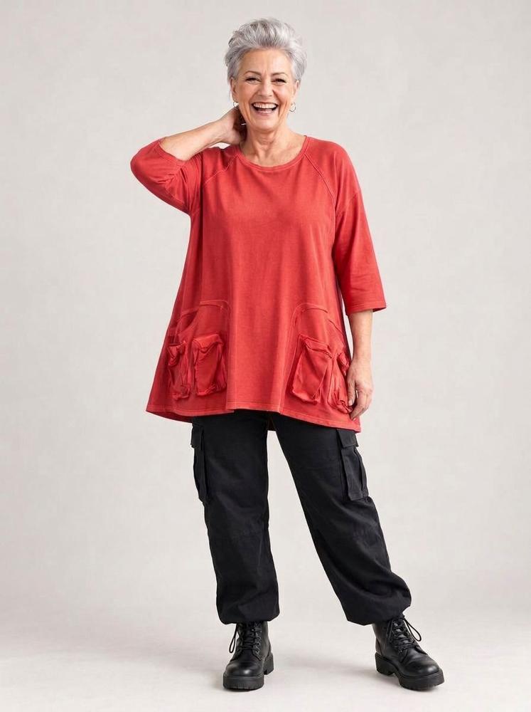 comfortabel katoen-lycra shirt 2423017aw - Sinne Design