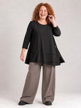 comfortabel katoenen stretch shirt 2423003aw - Sinne Design