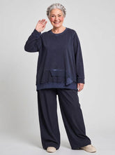 casual comfort katoen shirt 2423005aw - Sinne Design