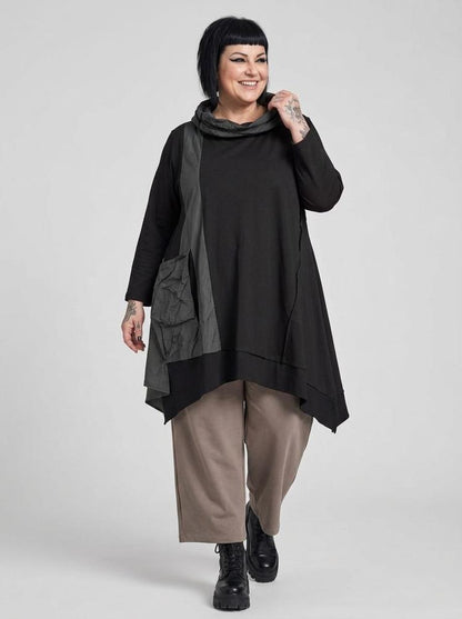 casual comfort katoenen jurk 2426009aw - Sinne Design