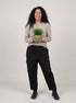 comfortabele katoenen cargo broek 261102 - Sinne Design