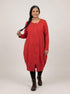casual katoenen jurk met rits 2426008 - Sinne Design