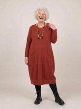 comfortabele katoenen casual jurk 2426001 - Sinne Design