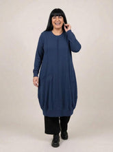 comfortabele katoenen jurk met zakken 2426000 - Sinne Design