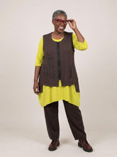 comfortabele katoenen tuniek 252314 - Sinne Design