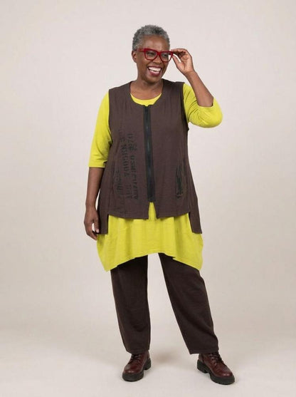 comfortabele katoenen tuniek 252314 - Sinne Design