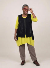 comfortabele katoenen tuniek 252314 - Sinne Design