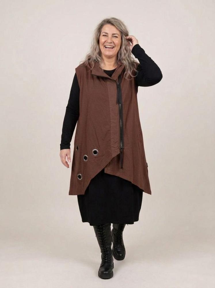 asymmetrische tuniek met rits 2128001 - Sinne Design