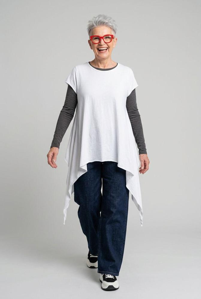 assymetrisch dames t-shirt design 126027 - wendy trendy
