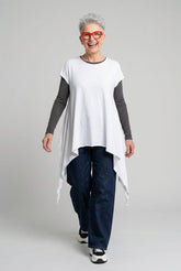 assymetrisch dames t-shirt design 126027 - wendy trendy