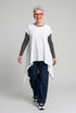 assymetrisch dames t-shirt design 126027 - wendy trendy