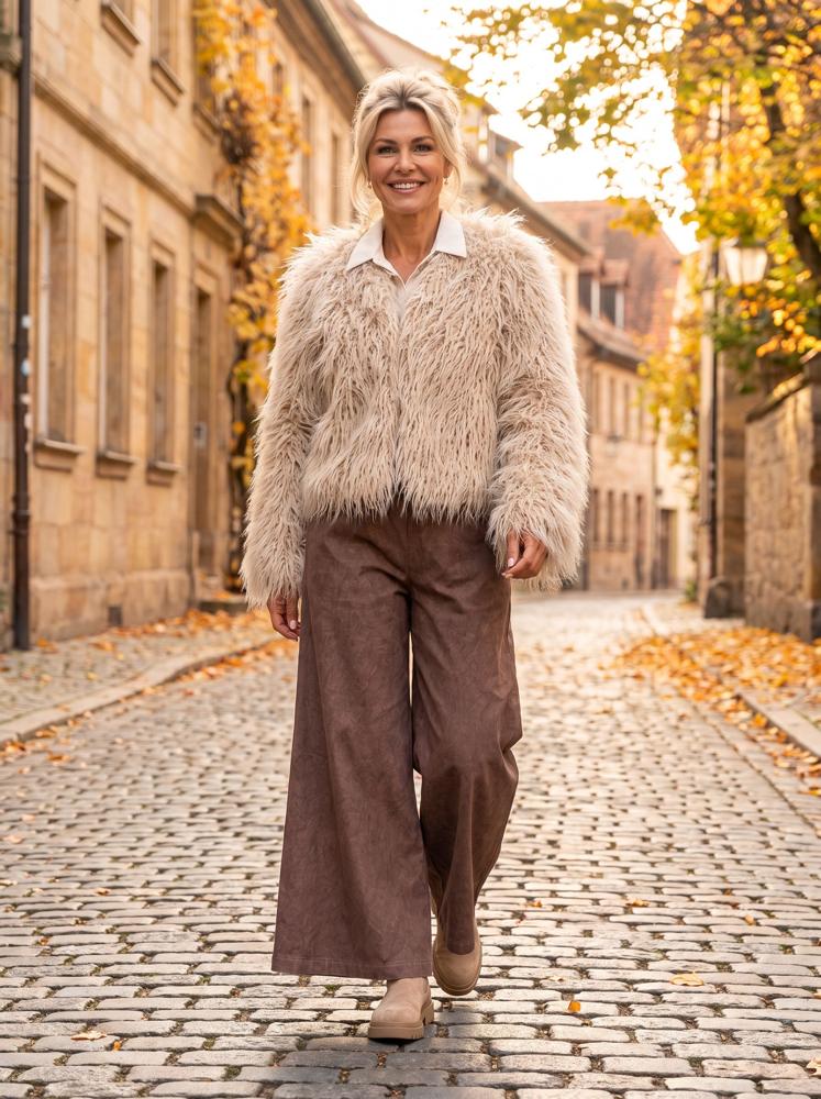 wijde katoenen damesbroek 926063 - wendy trendy