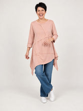 asymmetrisch katoenen shirt 126020 - wendy trendy