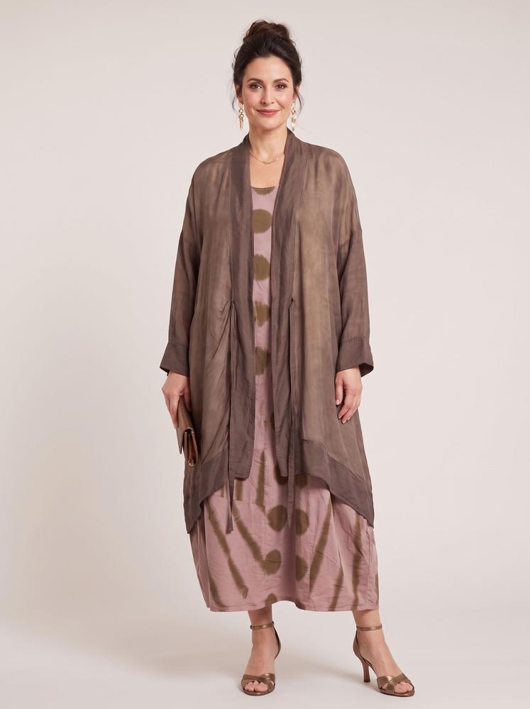 luxe zijde-linnen vest e127 e127 - Any Trendy