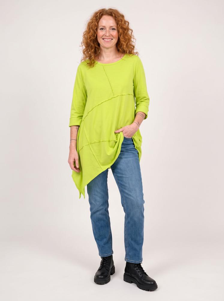 asymmetrisch katoenen shirt 126020 - wendy trendy