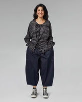 comfortabele katoenen wijde broek 926061 - wendy trendy