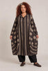 lang katoenen vest met stippen 8345aw - Moonshine