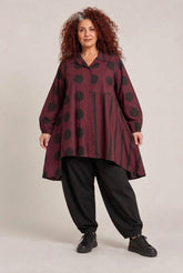 unieke oversized katoenen vest 8342aw - Moonshine