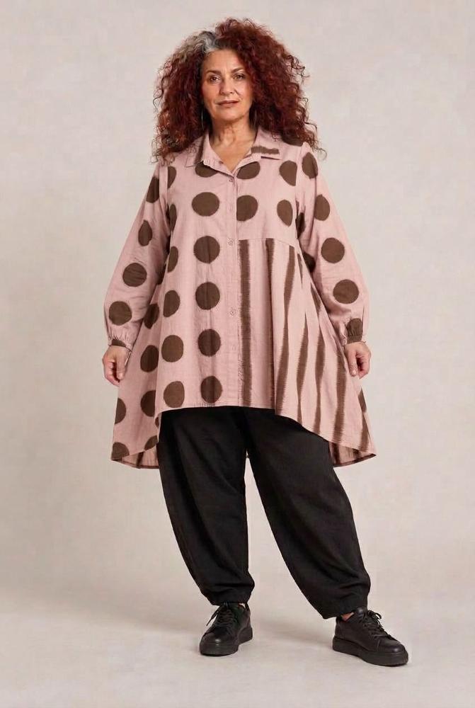 unieke oversized katoenen vest 8342aw - Moonshine