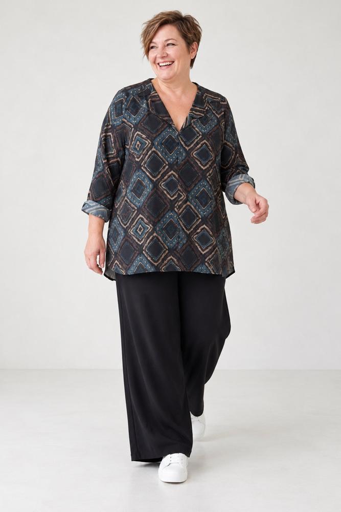 stijlvolle geometrische bloes lucy lucyaw - Ophilia