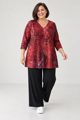 tie-dye boho tuniek shirt rina - Ophilia