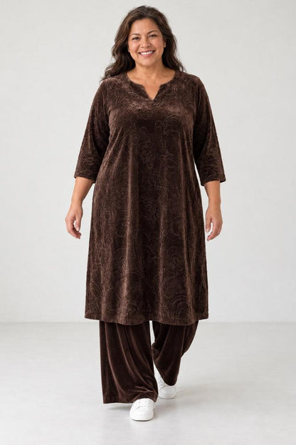 elegante chenille jurk yara yaraaw - Ophilia