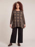 stijlvol gestreept polka dot shirt 8326aw - Moonshine