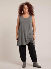 luchtige katoenen dames top 8308aw - Moonshine