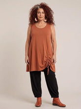 luchtige katoenen dames top 8308aw - Moonshine