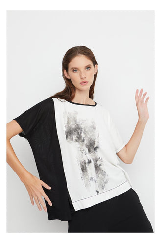 oversized shirt met grafische print  841324 - Ozai N Kü