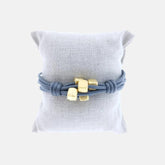 stijlvolle lederen armband 12122 - Rosanna de la Riva