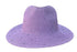 paarse zomerse strandhoed met glitteraccenten - 00027905 - Alexandr&