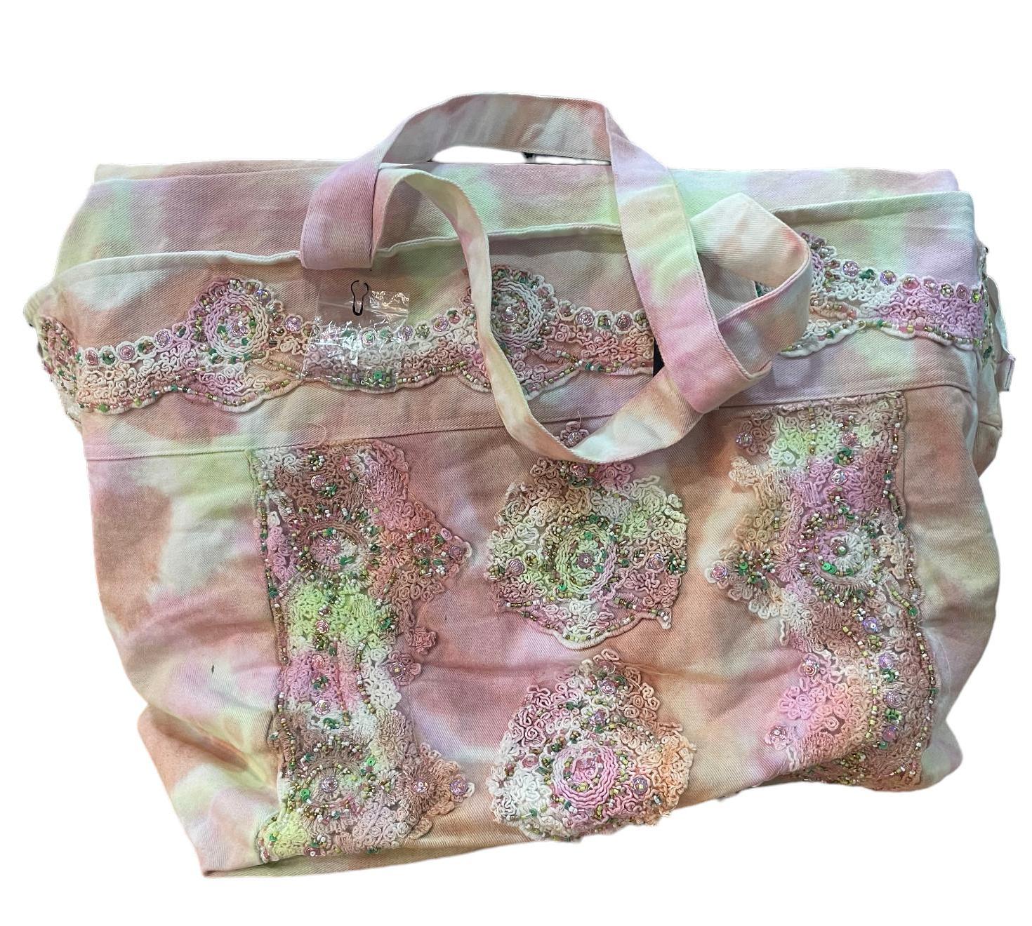 bohemian stijl geborduurde handtas met pailletten - Alexandr&